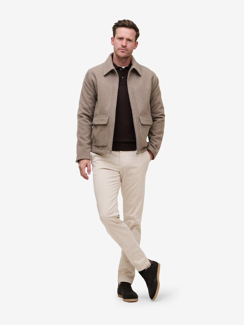 harvey knit · dark brown · nolabel placeholder